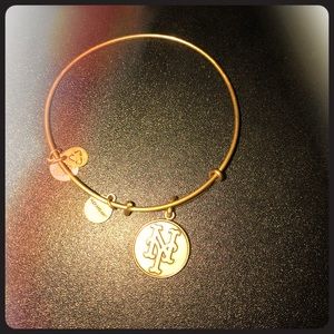 New York Mets gold Alex & Ani bracelet